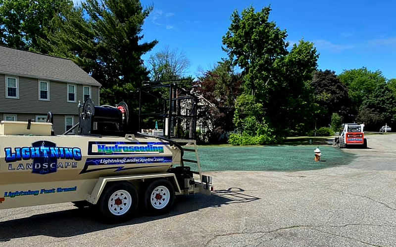 Lightning Landscape - NH Hydro Seeding and Lawn Installation